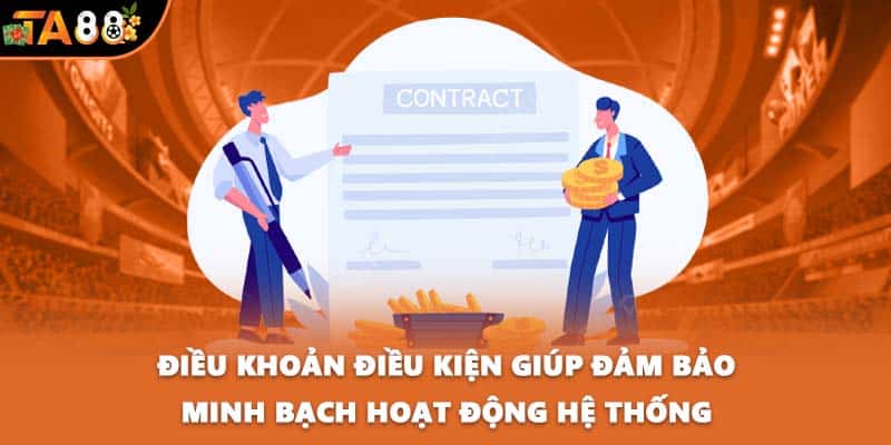 Điều khoản điều kiện giúp đảm bảo minh bạch hoạt động hệ thống